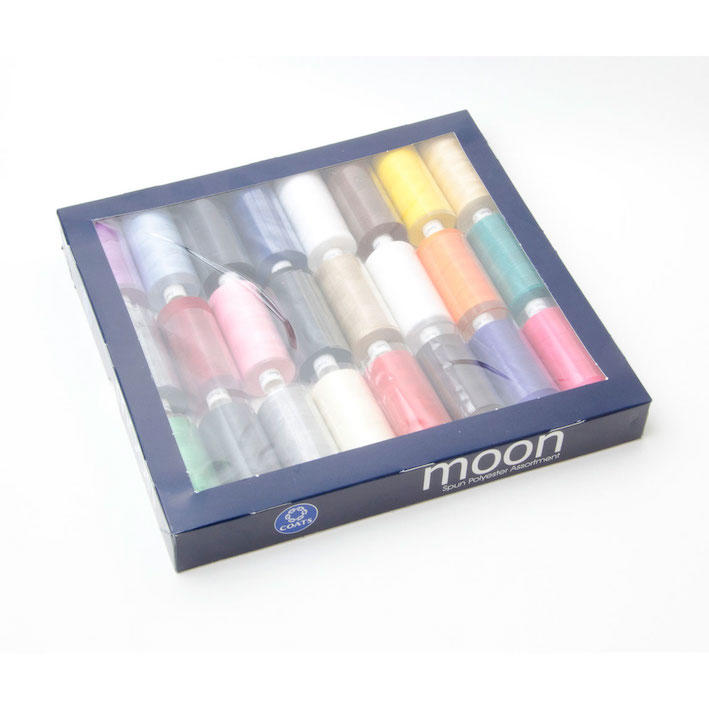 Moon Thread Light 24 Assortment 120s 1000yds image 1