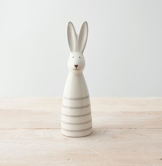 White Stripped Rabbit,  20cm